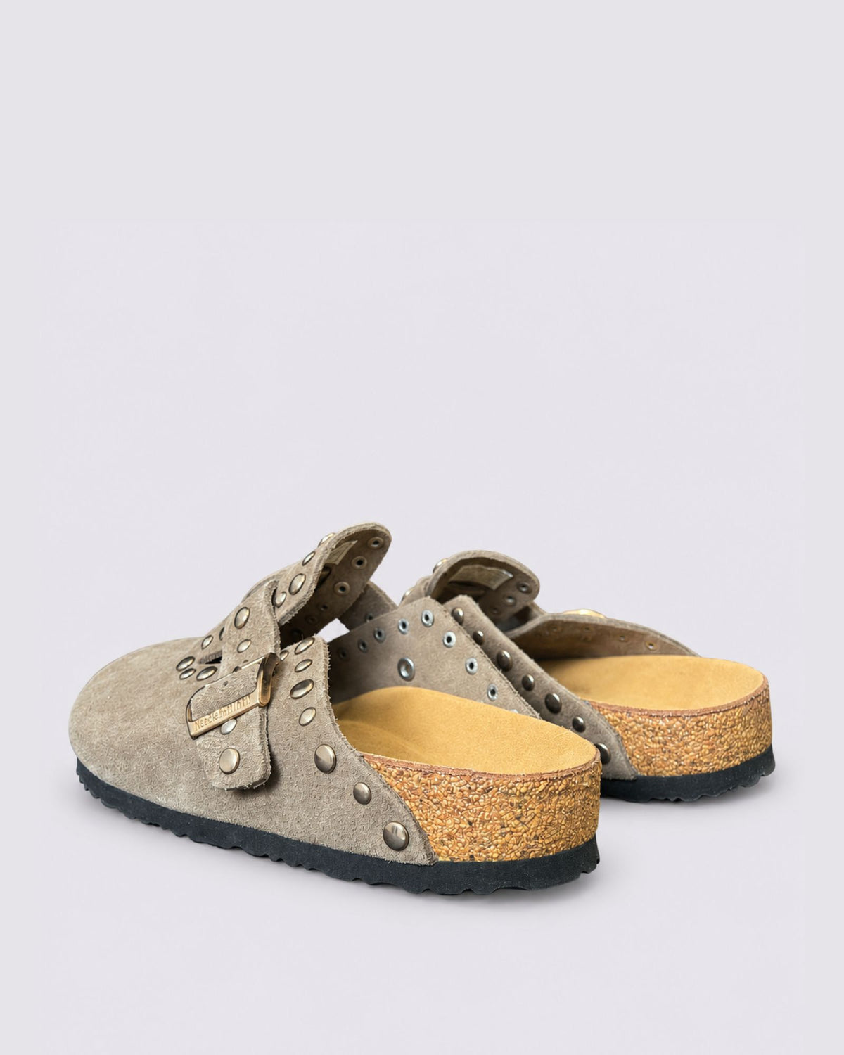 N2725 SLIDES OLIVE SUEDE