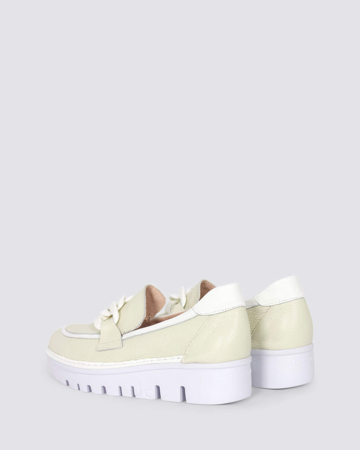 JS-4425 LOAFER HIEL/BLANCO