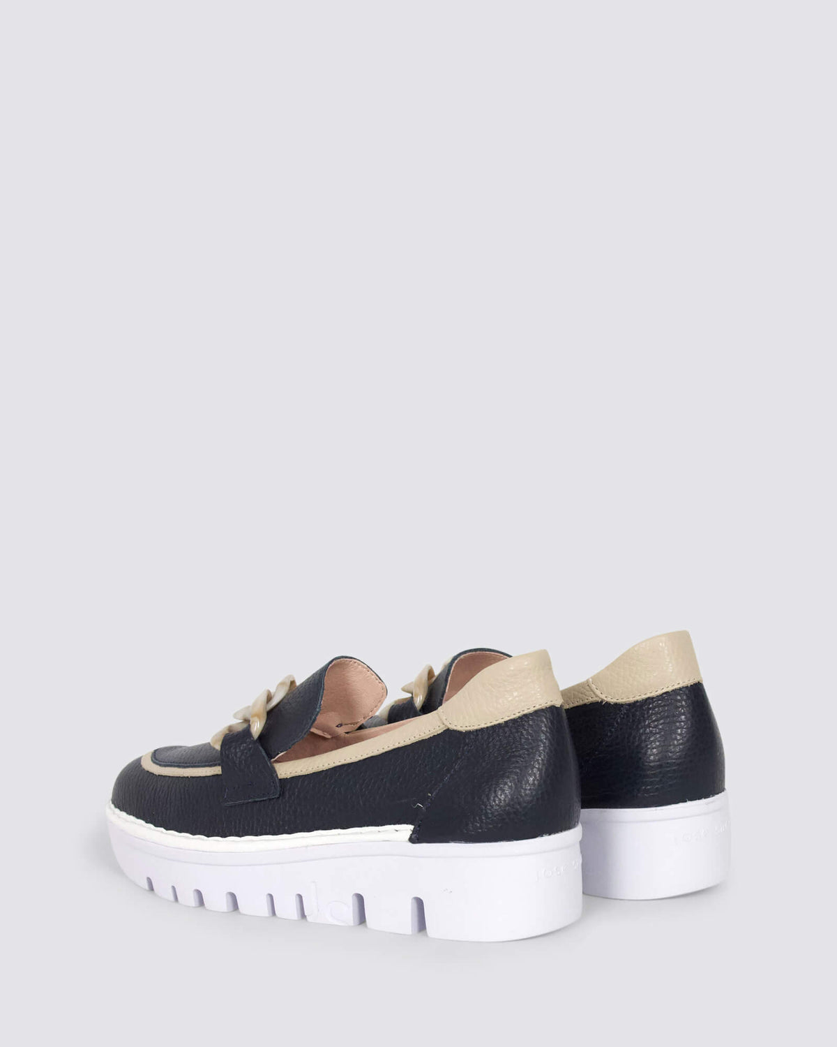 JS-4425 LOAFER MARINO/BEIGE