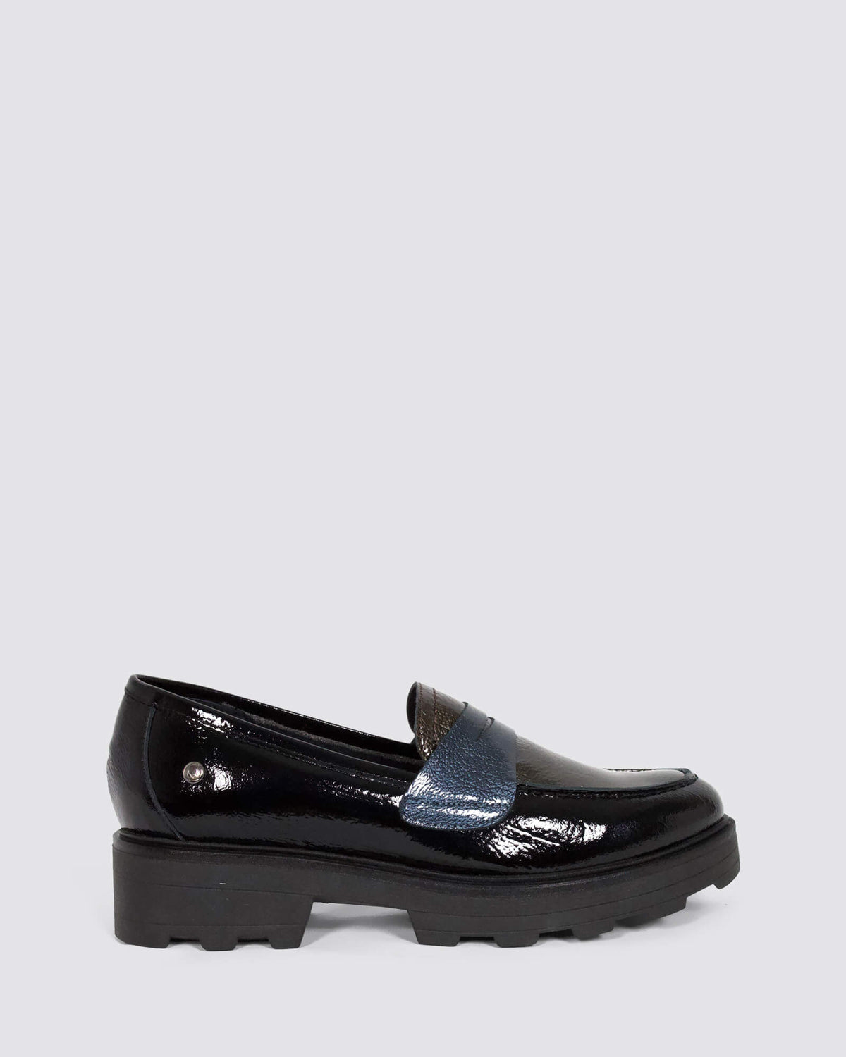 6731 DIANA LOAFERS BLACK LEATHER