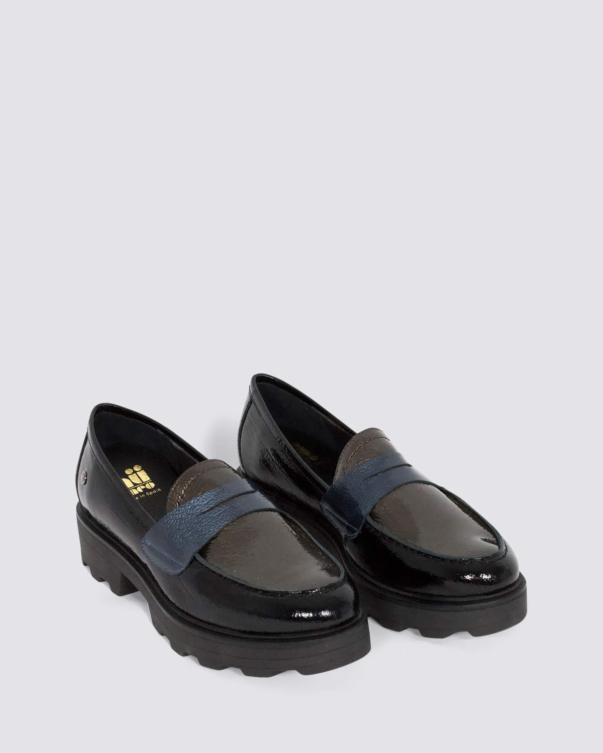 6731 DIANA LOAFERS BLACK LEATHER