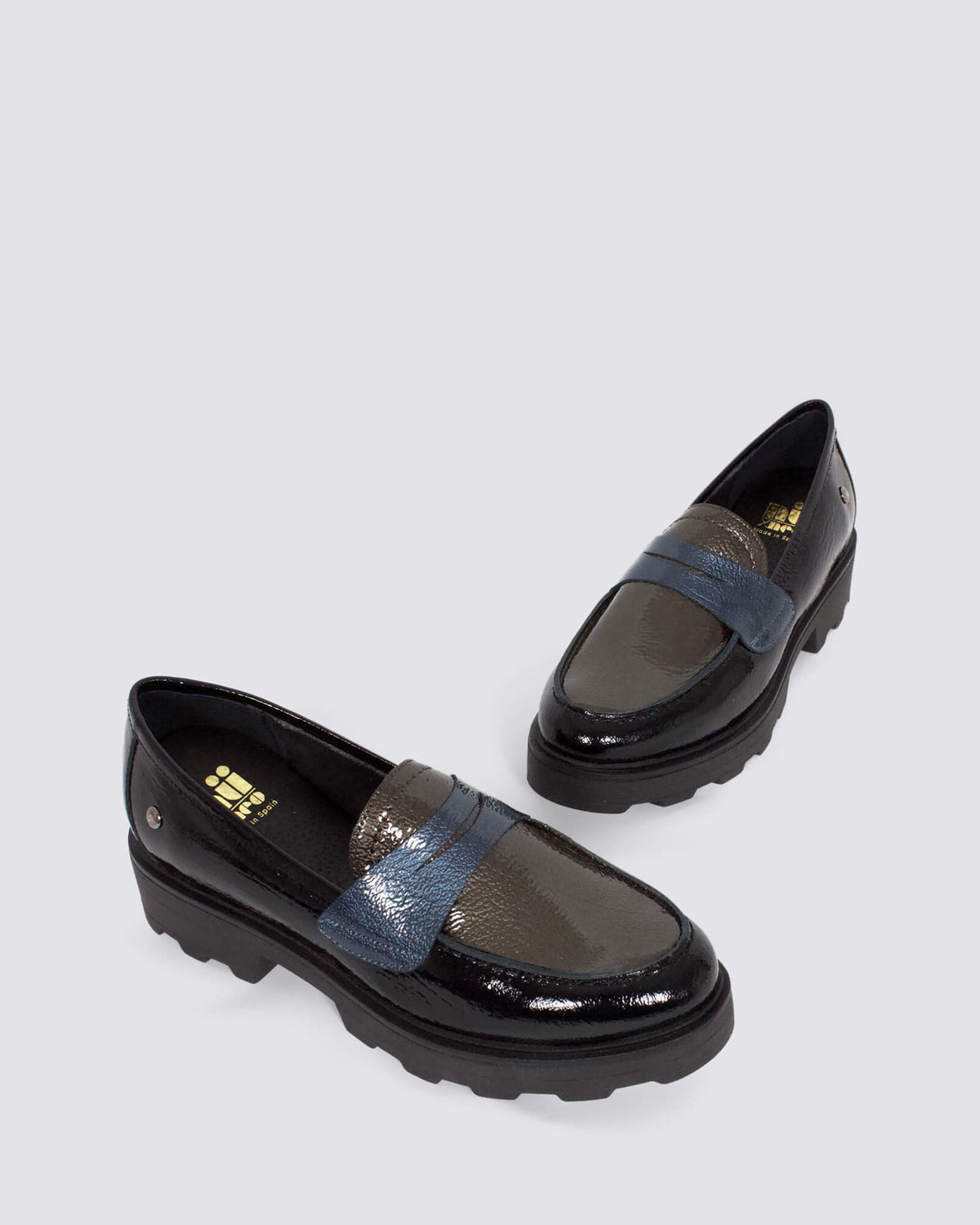 6731 DIANA LOAFERS BLACK LEATHER