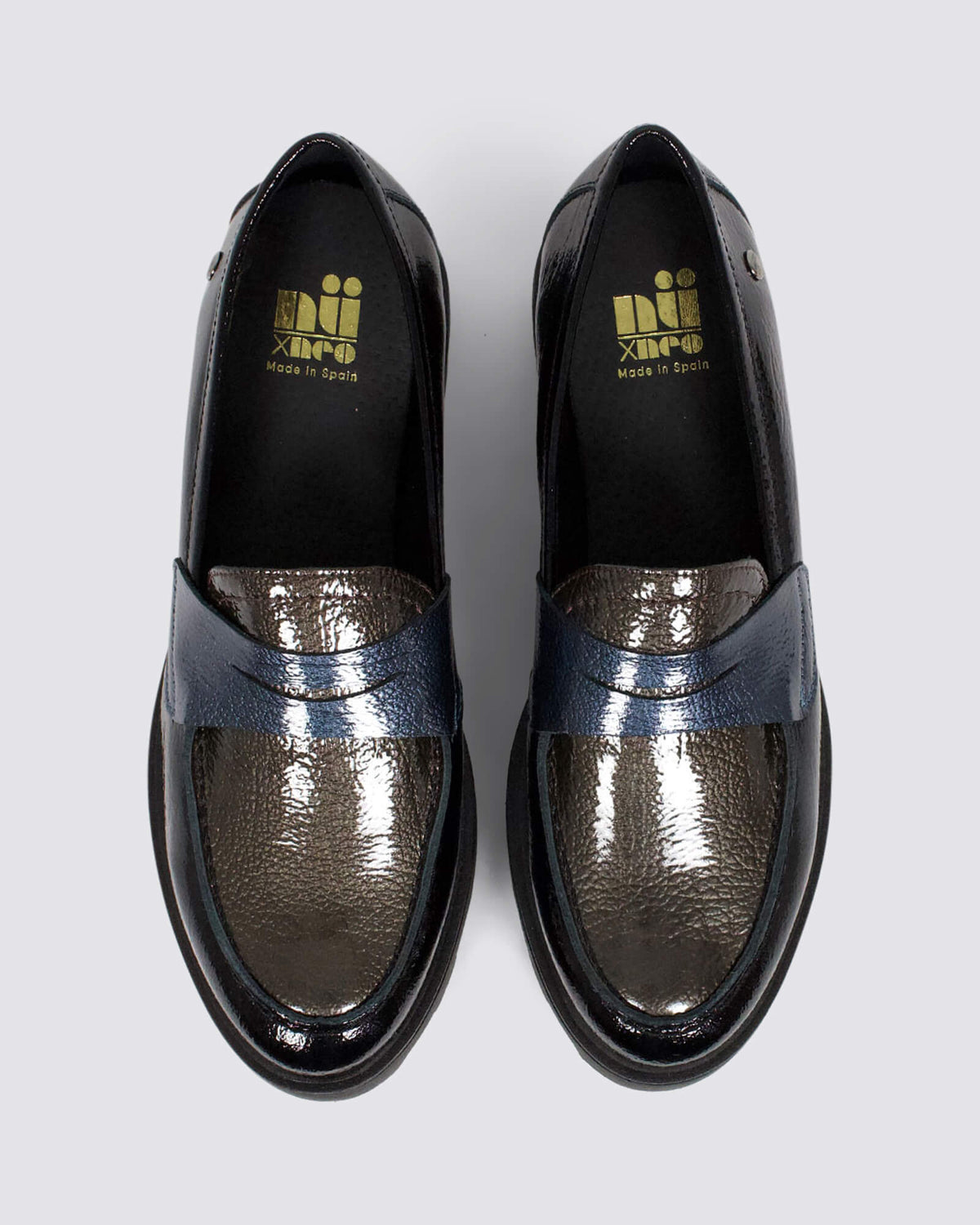 6731 DIANA LOAFERS BLACK LEATHER