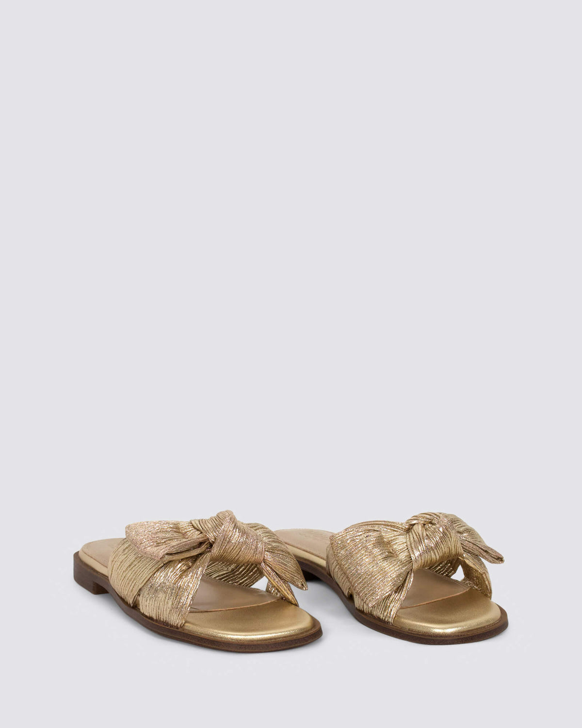 DAFNEE SLIDE SANDALS GOLD