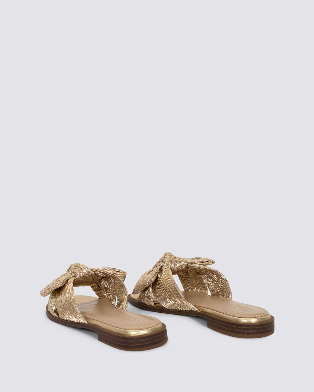 DAFNEE SLIDE SANDALS GOLD