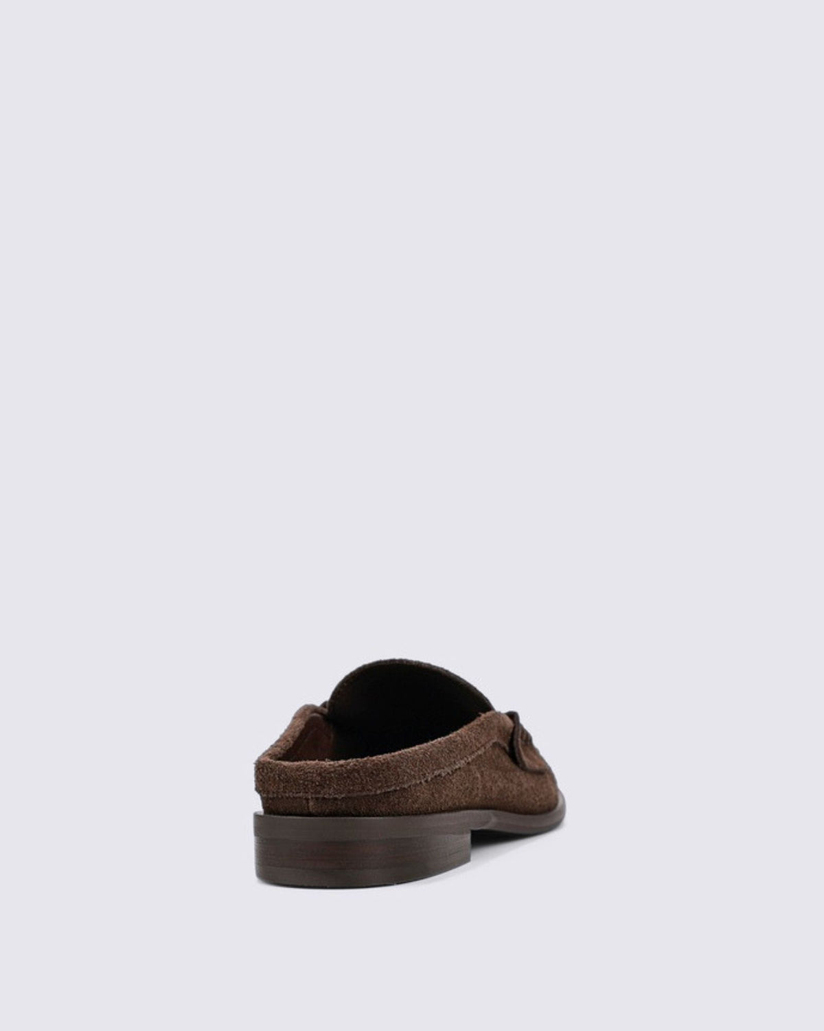 PARKER LOAFER MULES CHOCOLATE BROWN SUEDE