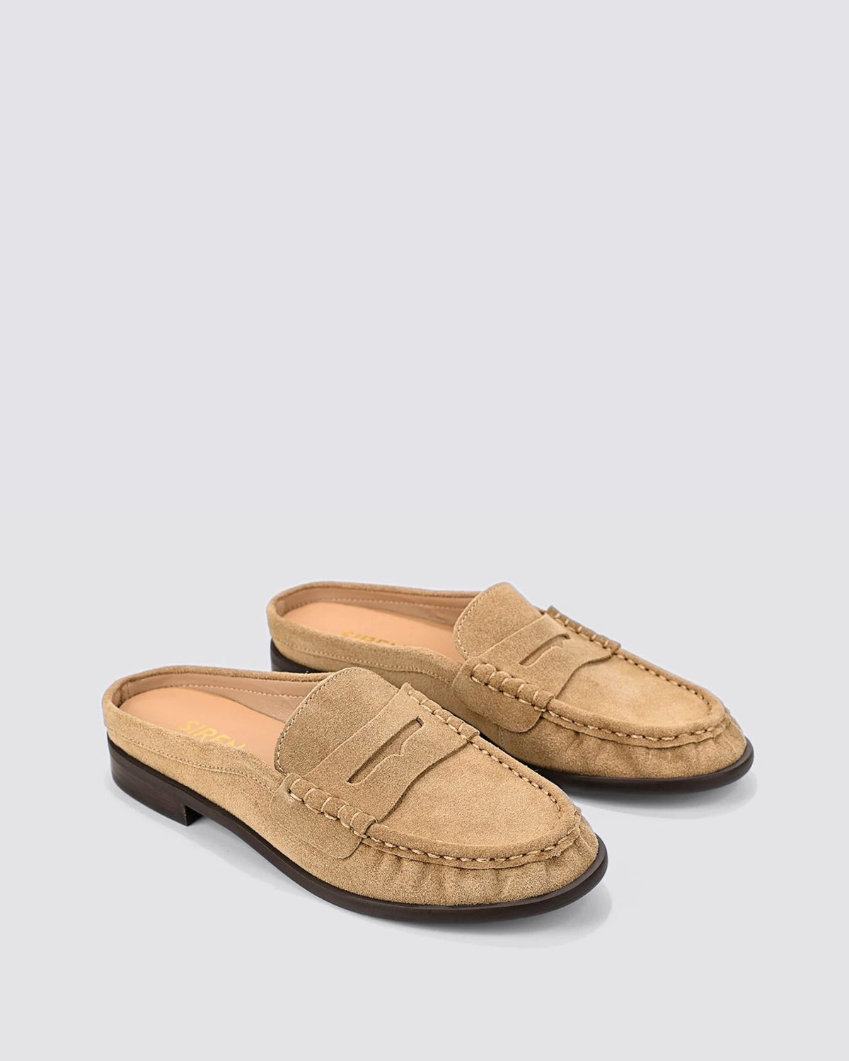 PARKER LOAFER MULES TAUPE SUEDE