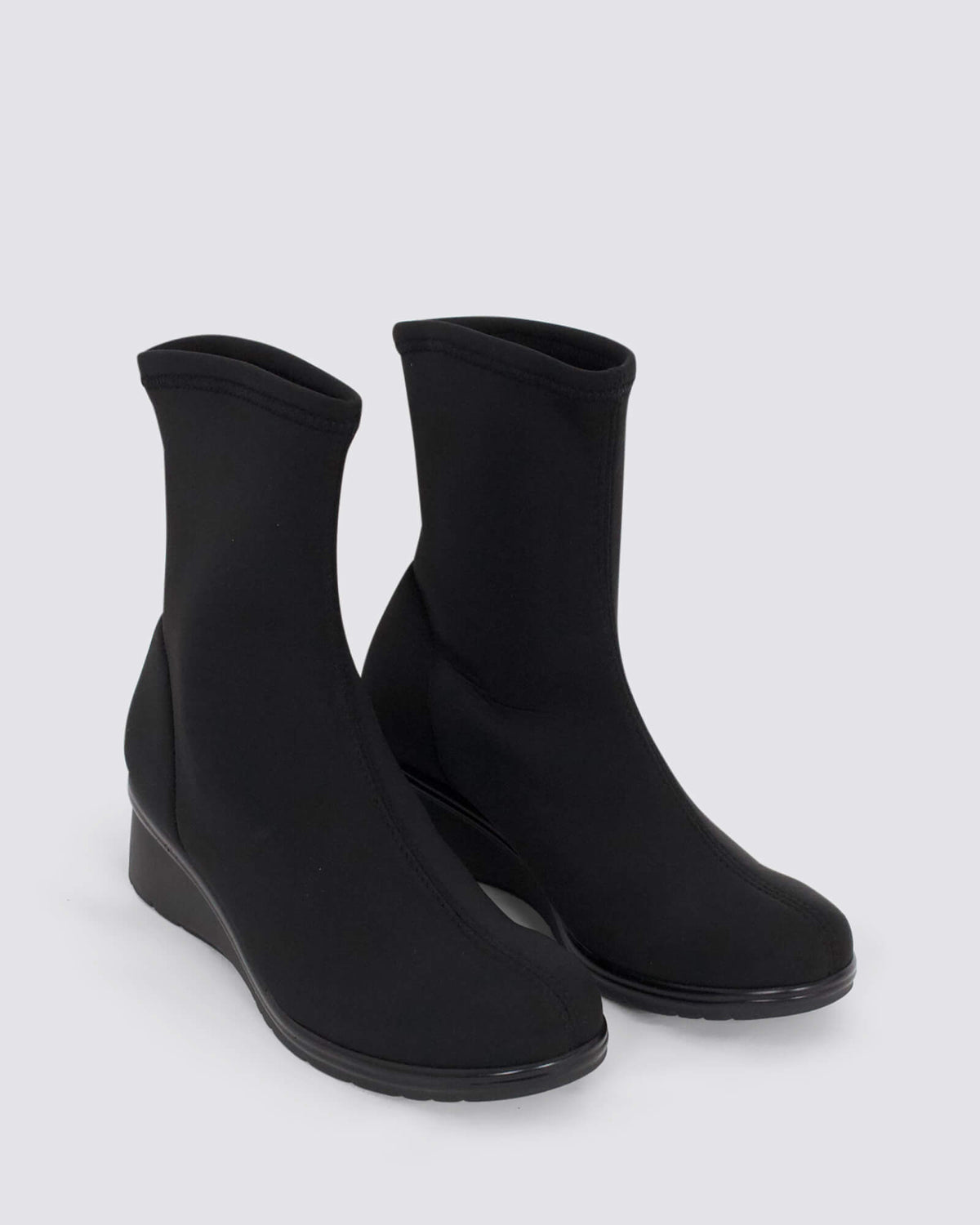10036 WEDGE ANKLE BOOTS BLACK