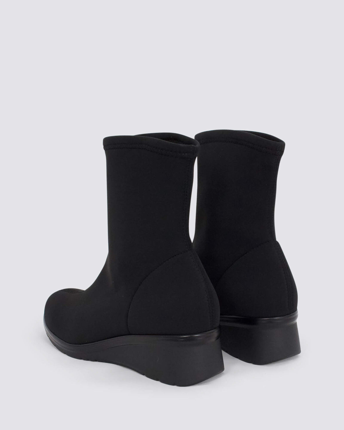 10036 WEDGE ANKLE BOOTS BLACK