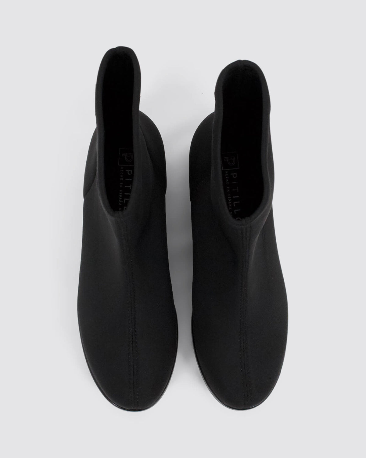 10036 WEDGE ANKLE BOOTS BLACK