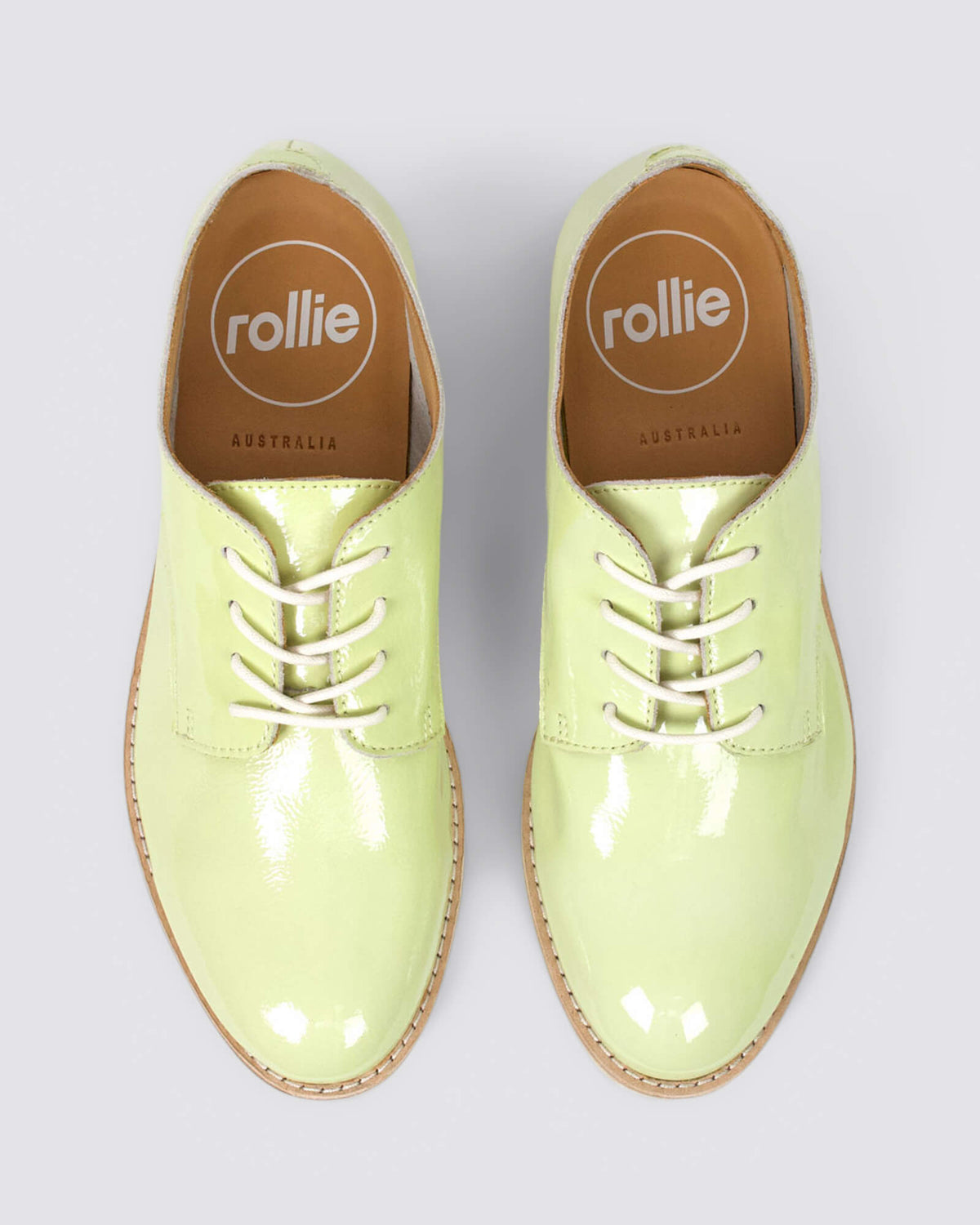DERBY SUPERSOFT LIME SORBET PATENT