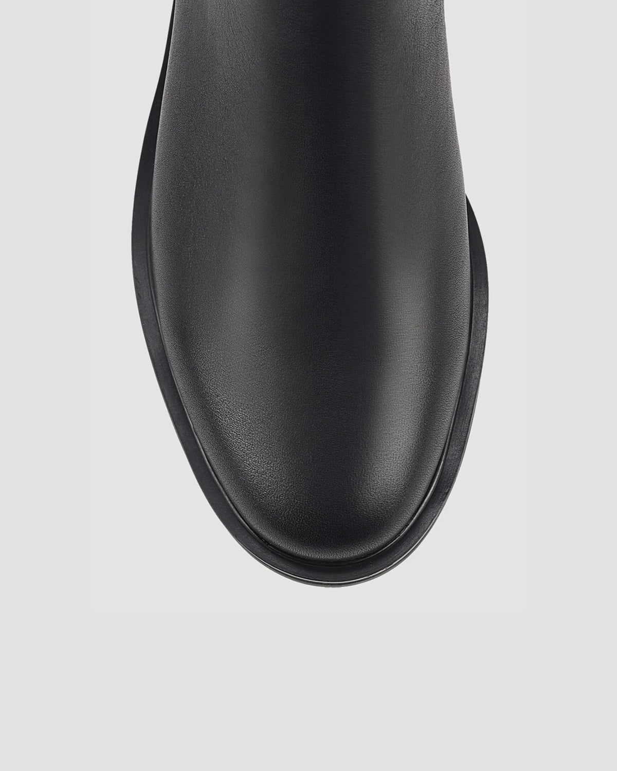 CASSIE ANKLE BOOTS BLACK LEATHER