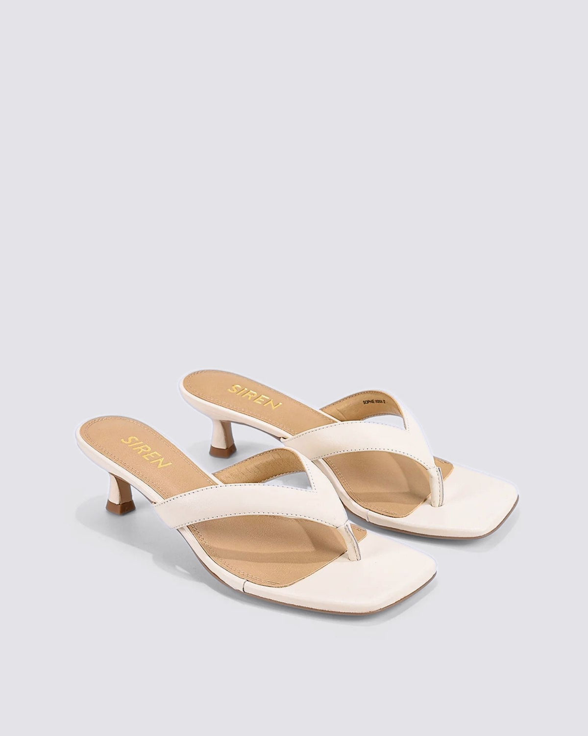 SOPHIE HEELS CHALK WHITE