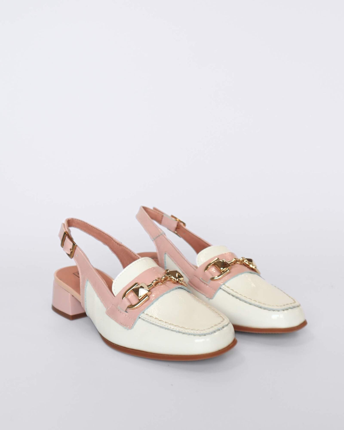 10483 LOAFERS GLACIAL/NUDE