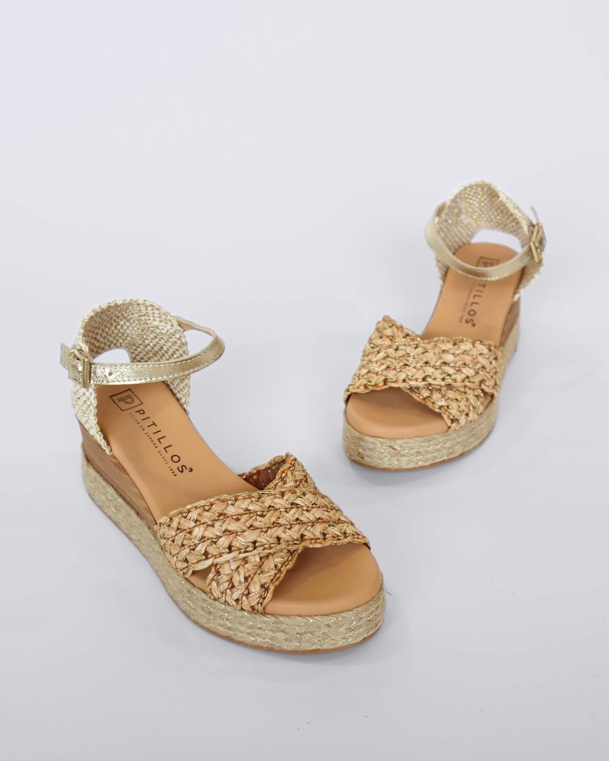 10593 WEDGE SANDALS NATURAL