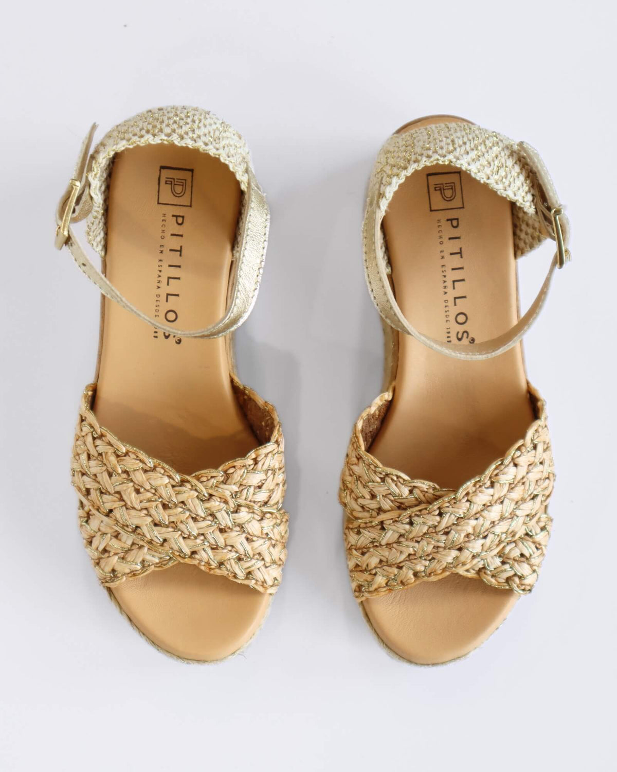 10593 WEDGE SANDALS NATURAL