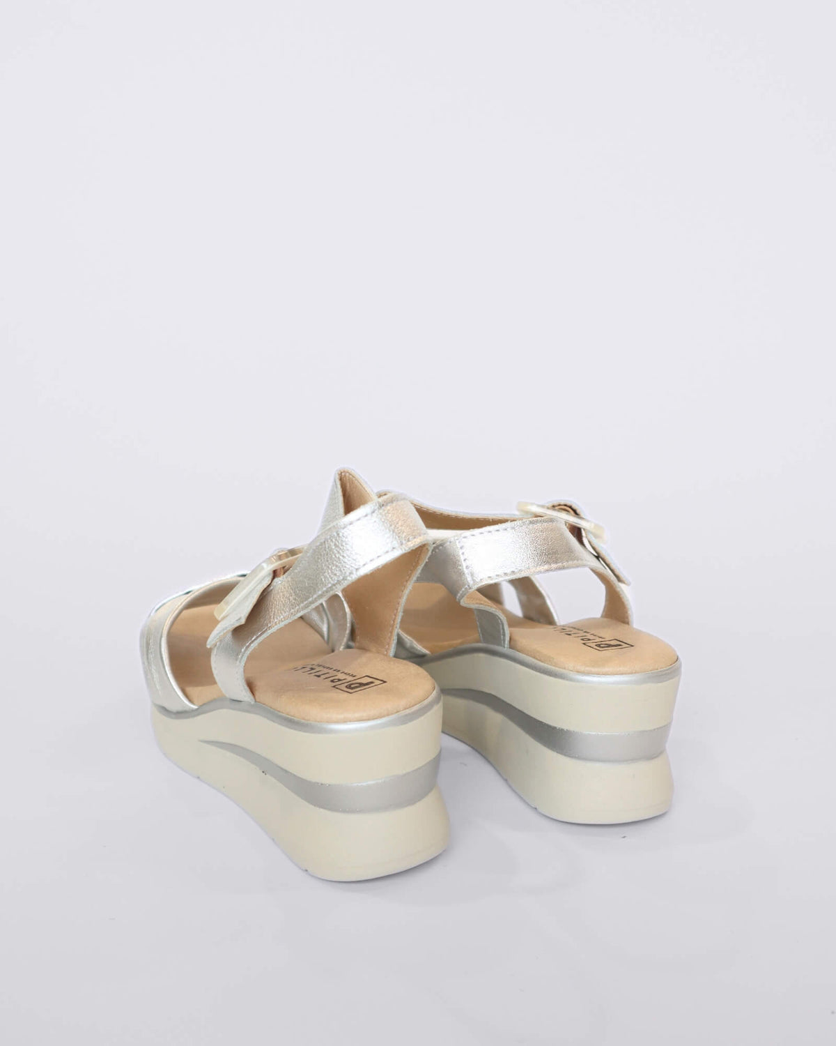 10364 WEDGE SANDALS PLATA