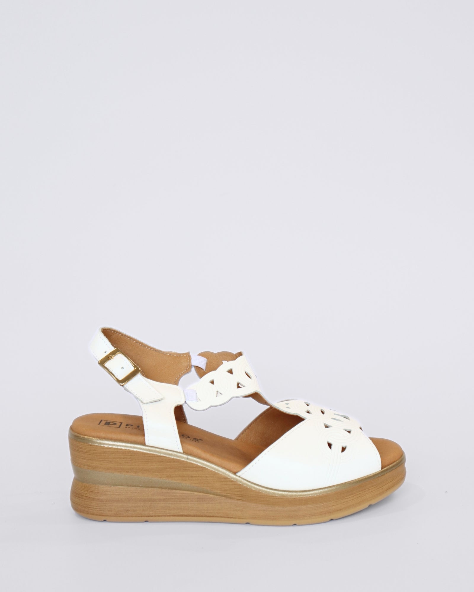10351 WEDGE SANDALS BIANCO