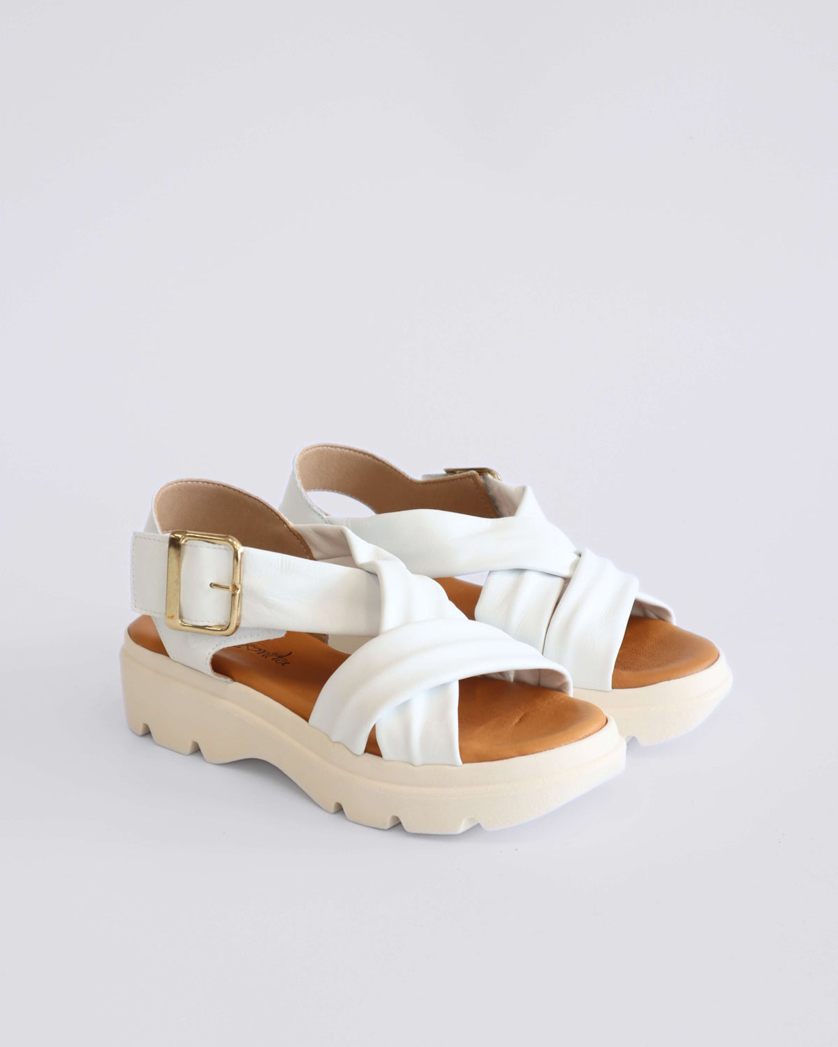 J245 TUBULAR SANDALS BIANCO