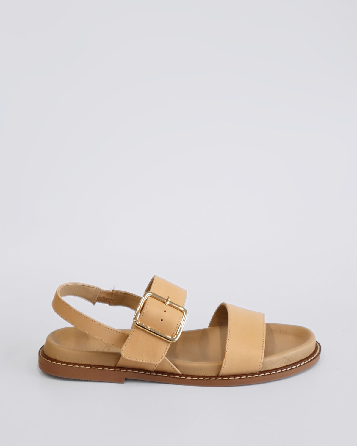 UNDO FLAT SANDALS NUDE