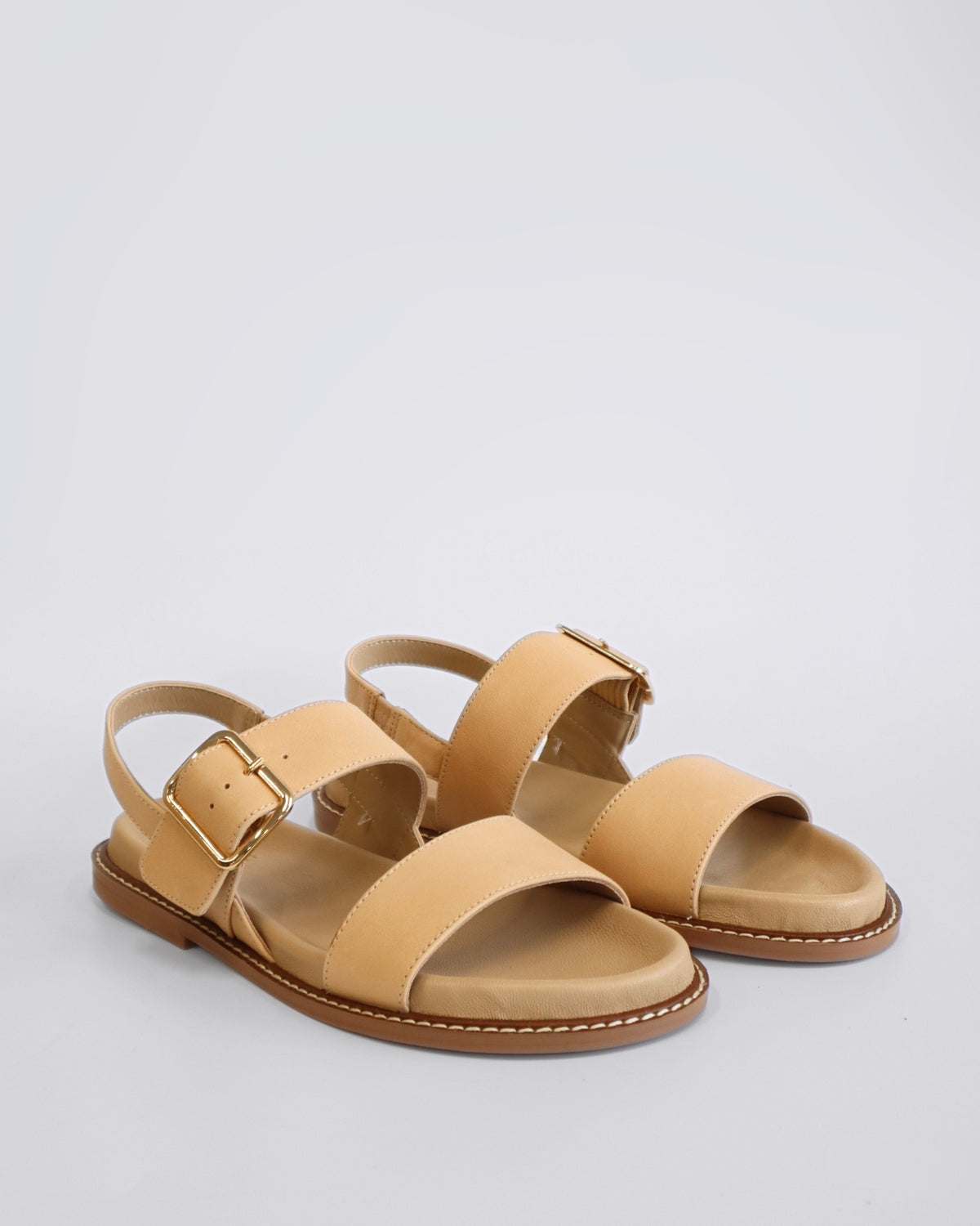 UNDO FLAT SANDALS NUDE