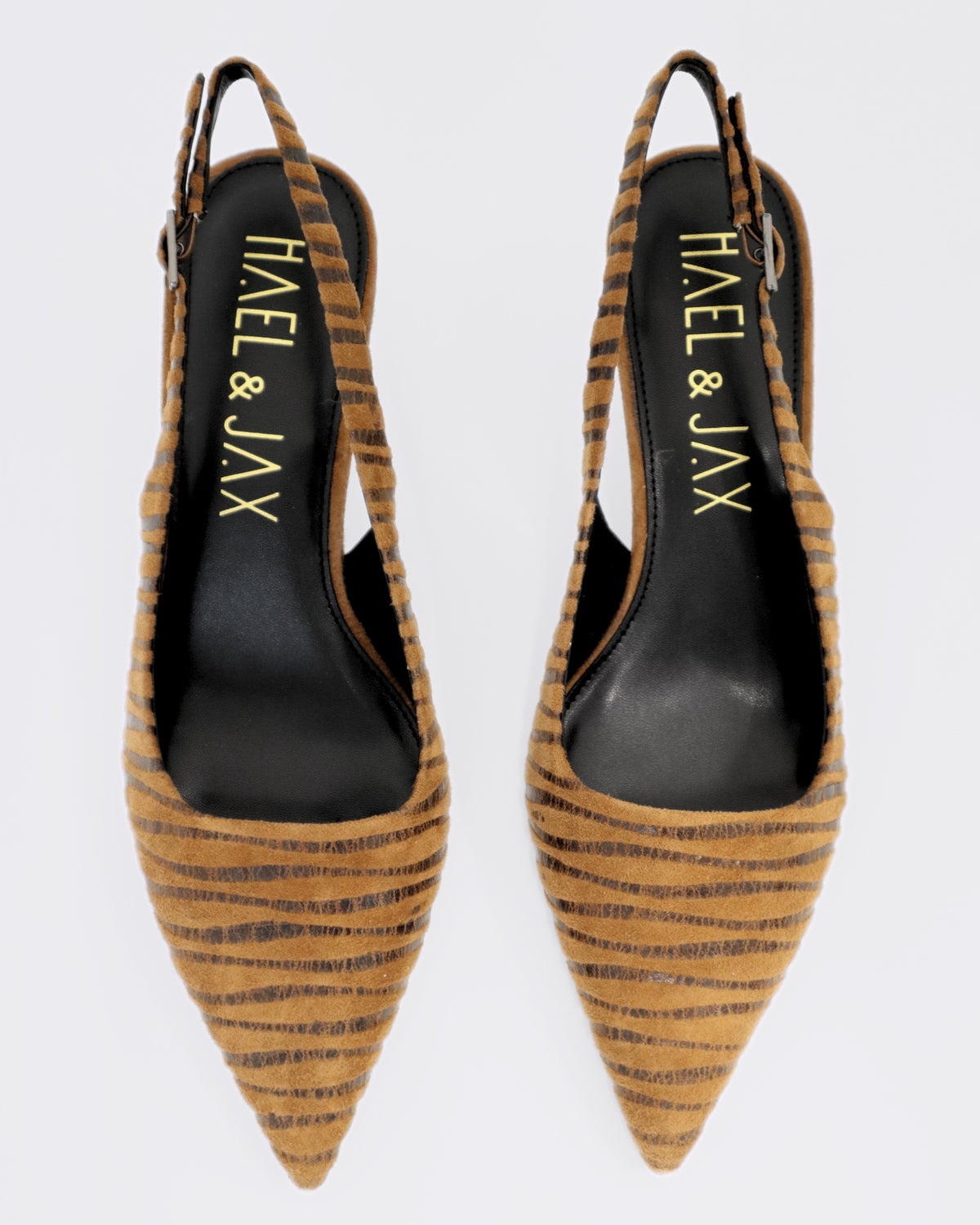 PETITE SLINGBACK HEELS MOCHA ANIMAL