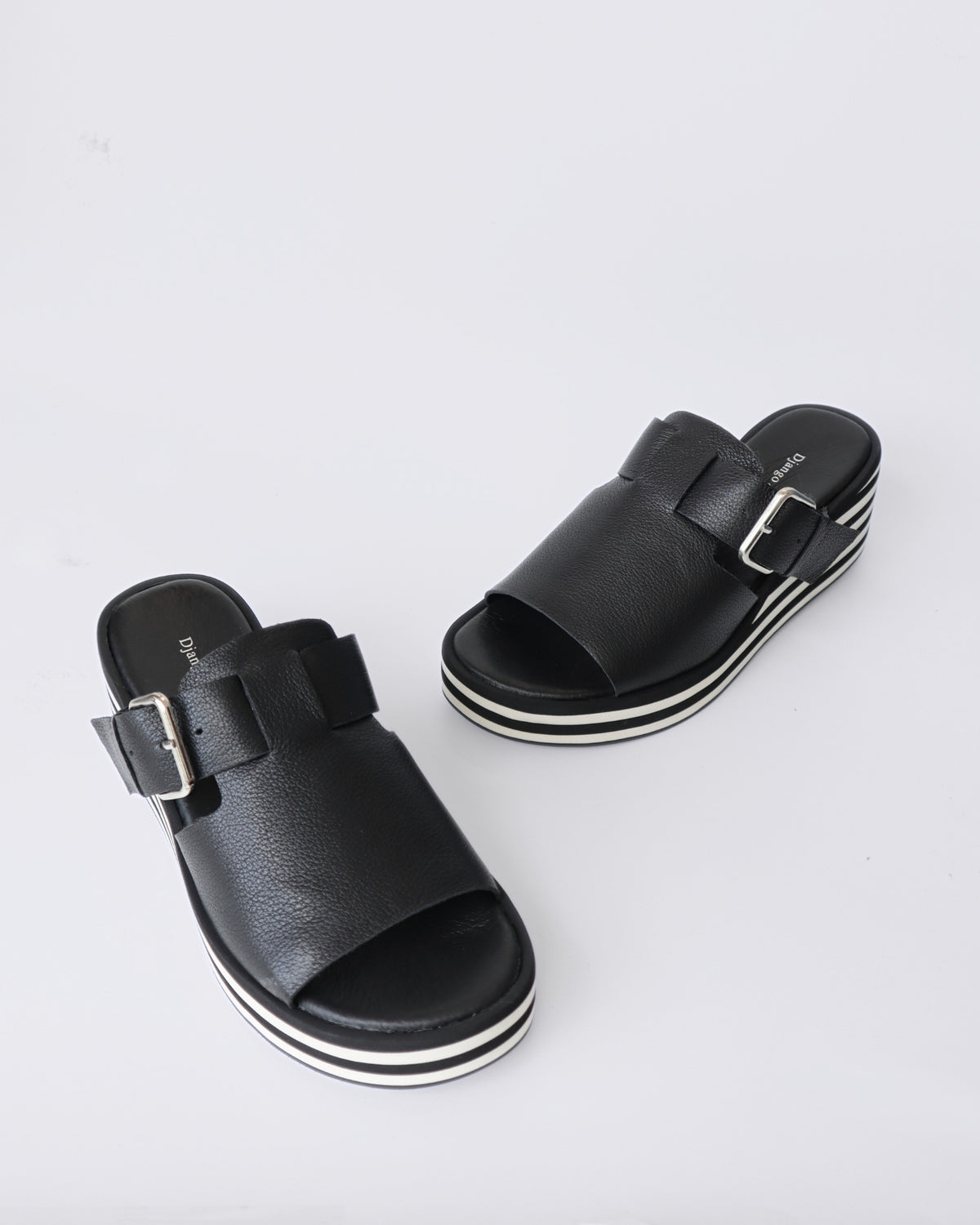 FOGAL PLATFORM SANDALS BLACK