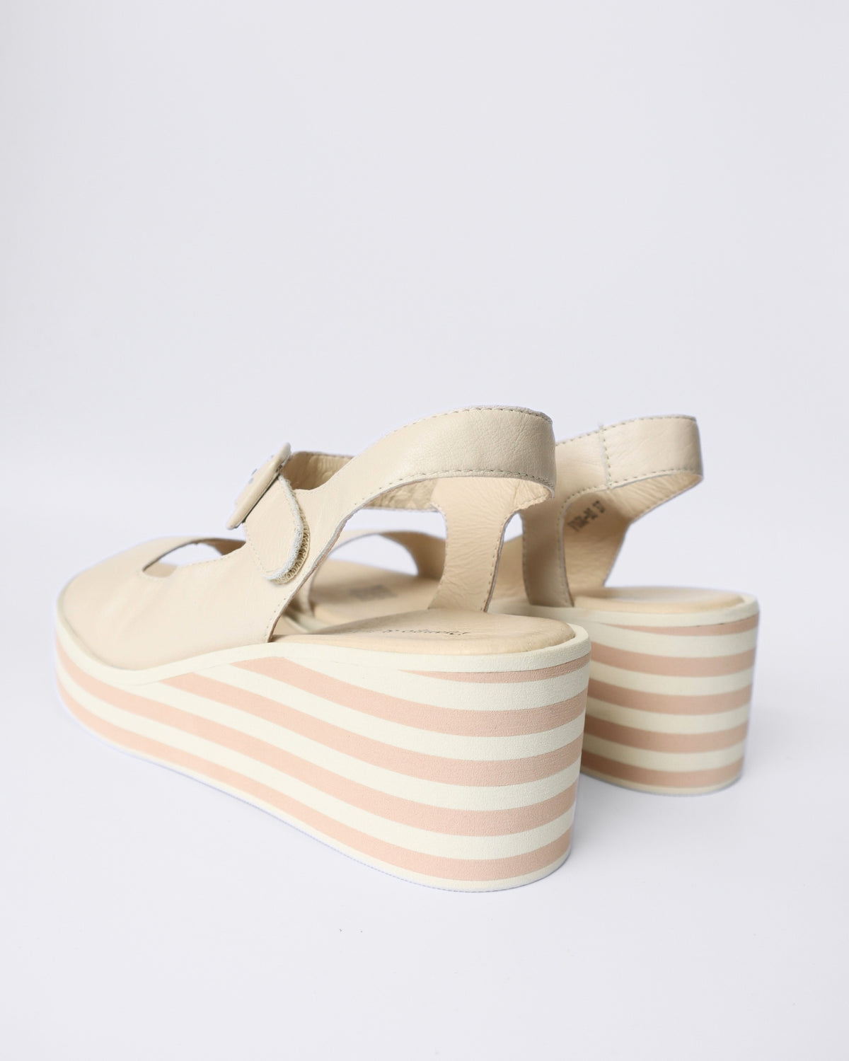 FIGG PLATFORM SANDALS MILK