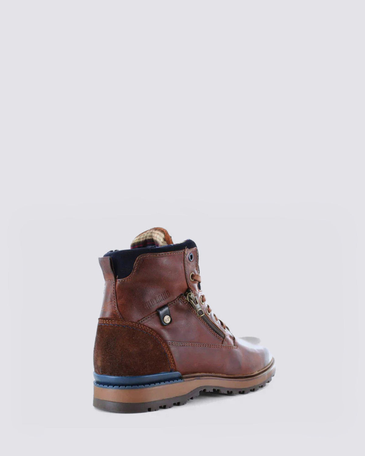 STOUT MENS BOOTS DARK BROWN