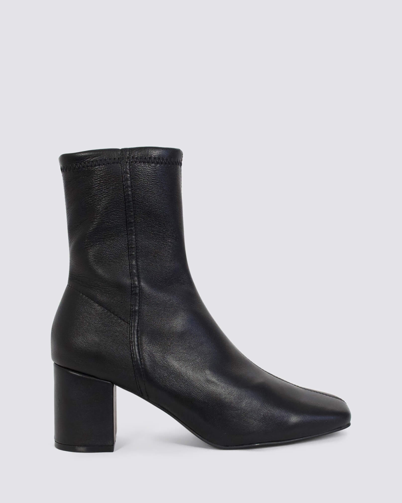 JUAN II SOCK BOOTS BLACK STRETCH