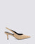 YORY SLINGBACK KITTEN HEELS ALMOND TAN SUEDE