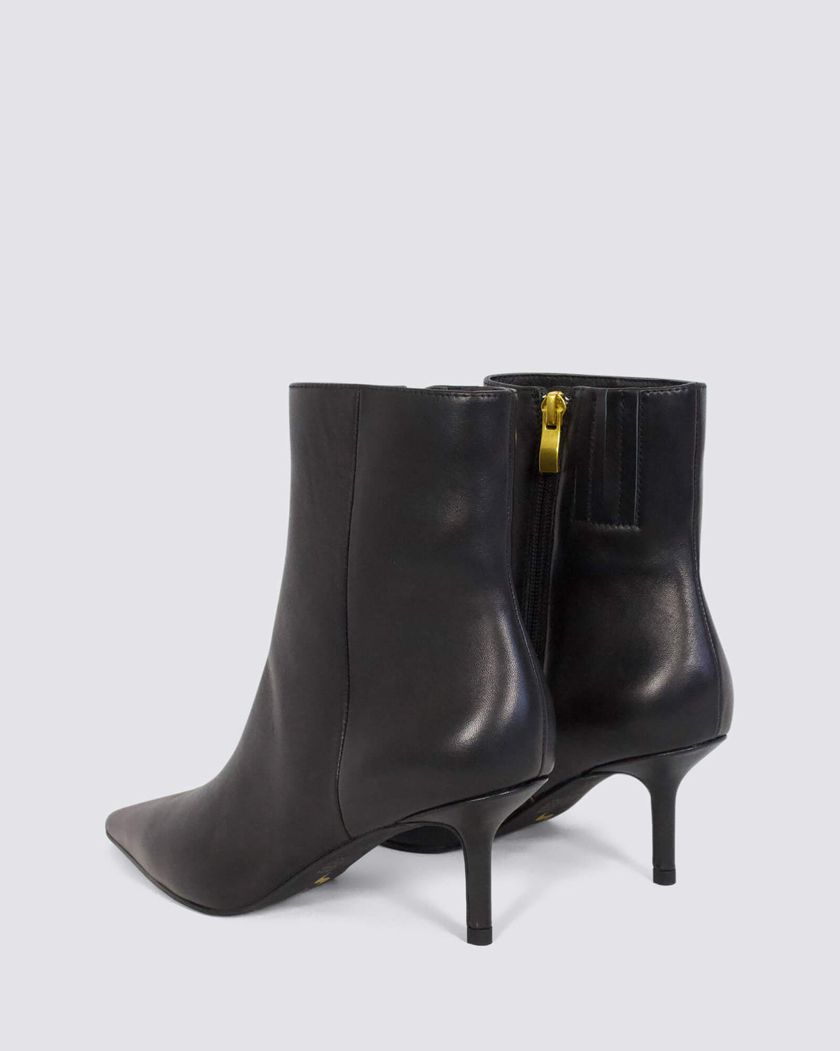 YOSHA ANKLE BOOTS BLACK LEATHER
