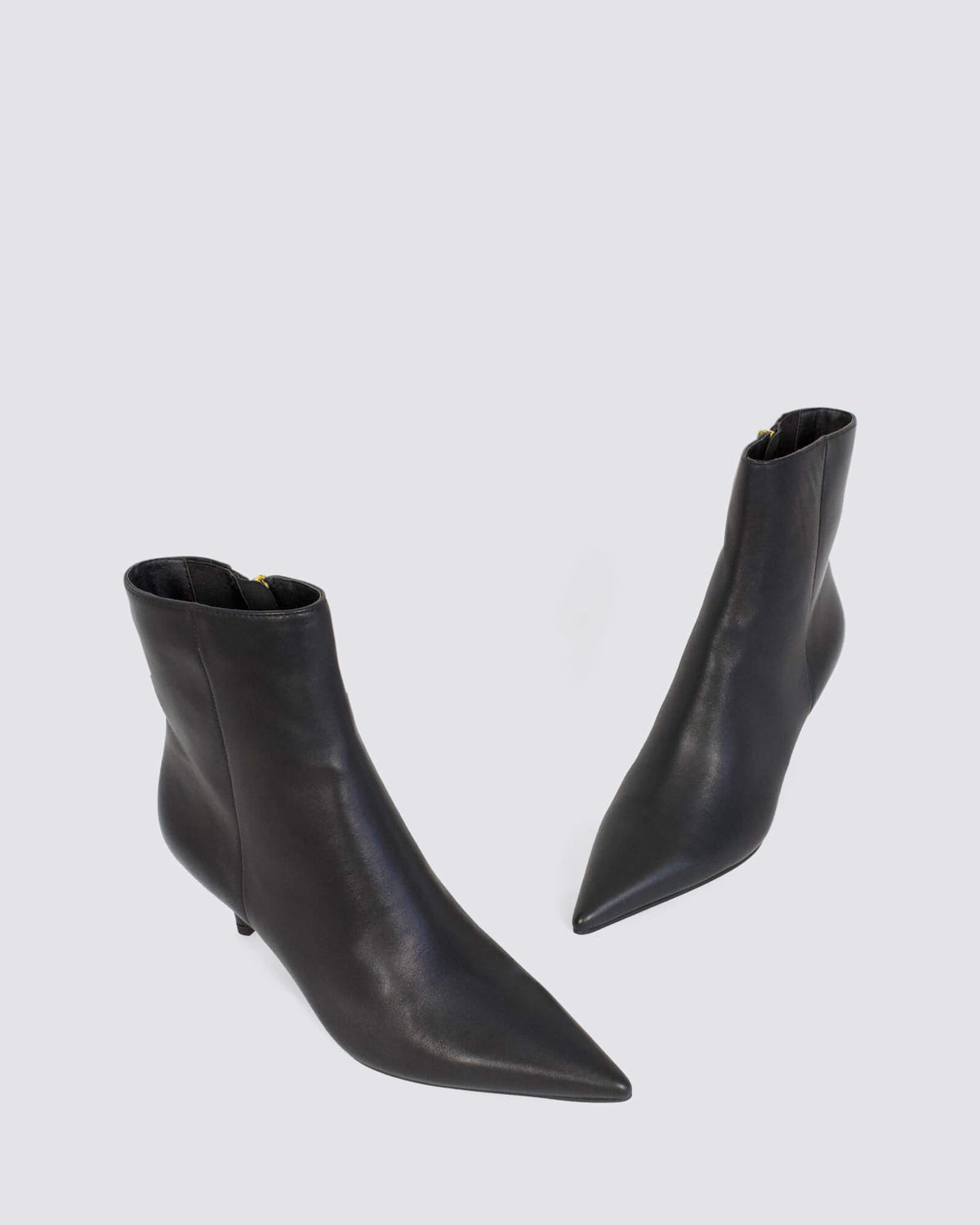 YOSHA ANKLE BOOTS BLACK LEATHER