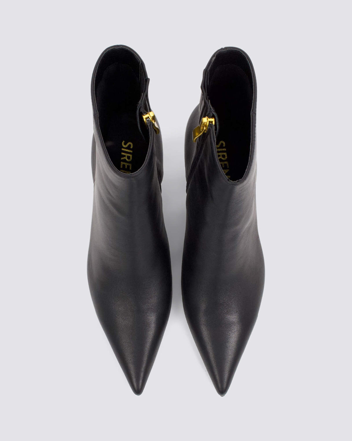 YOSHA ANKLE BOOTS BLACK LEATHER