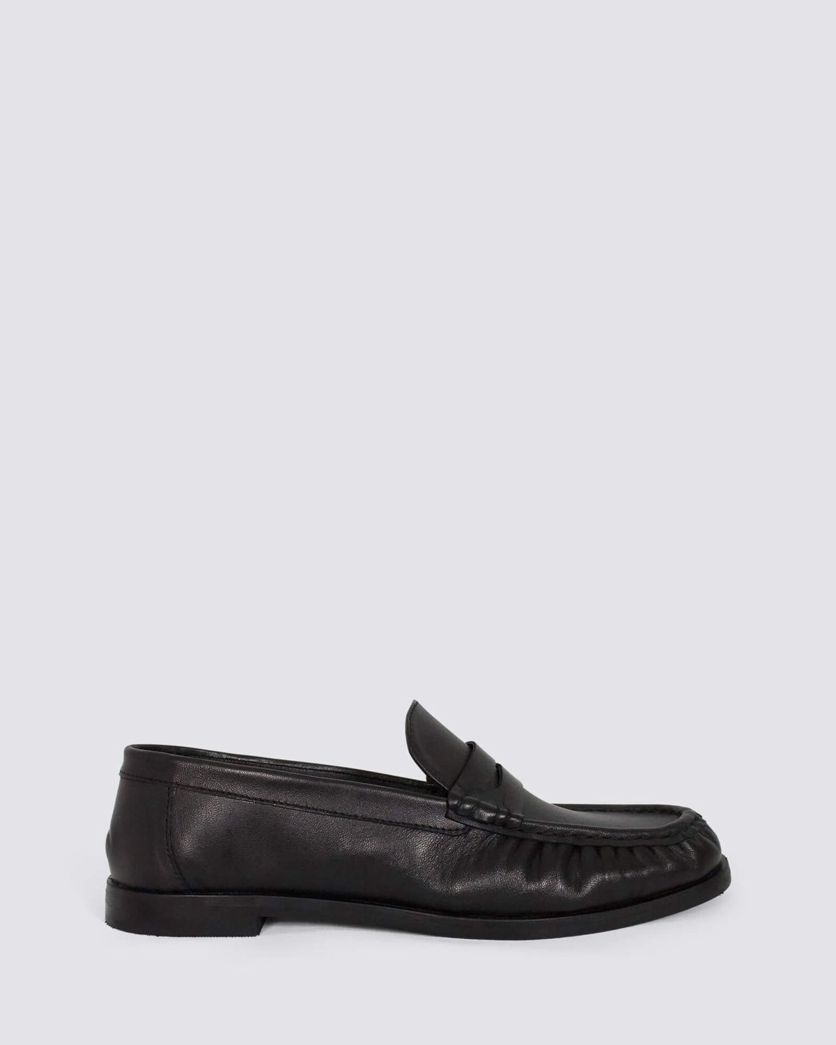 CINQ LOAFERS BLACK LEATHER