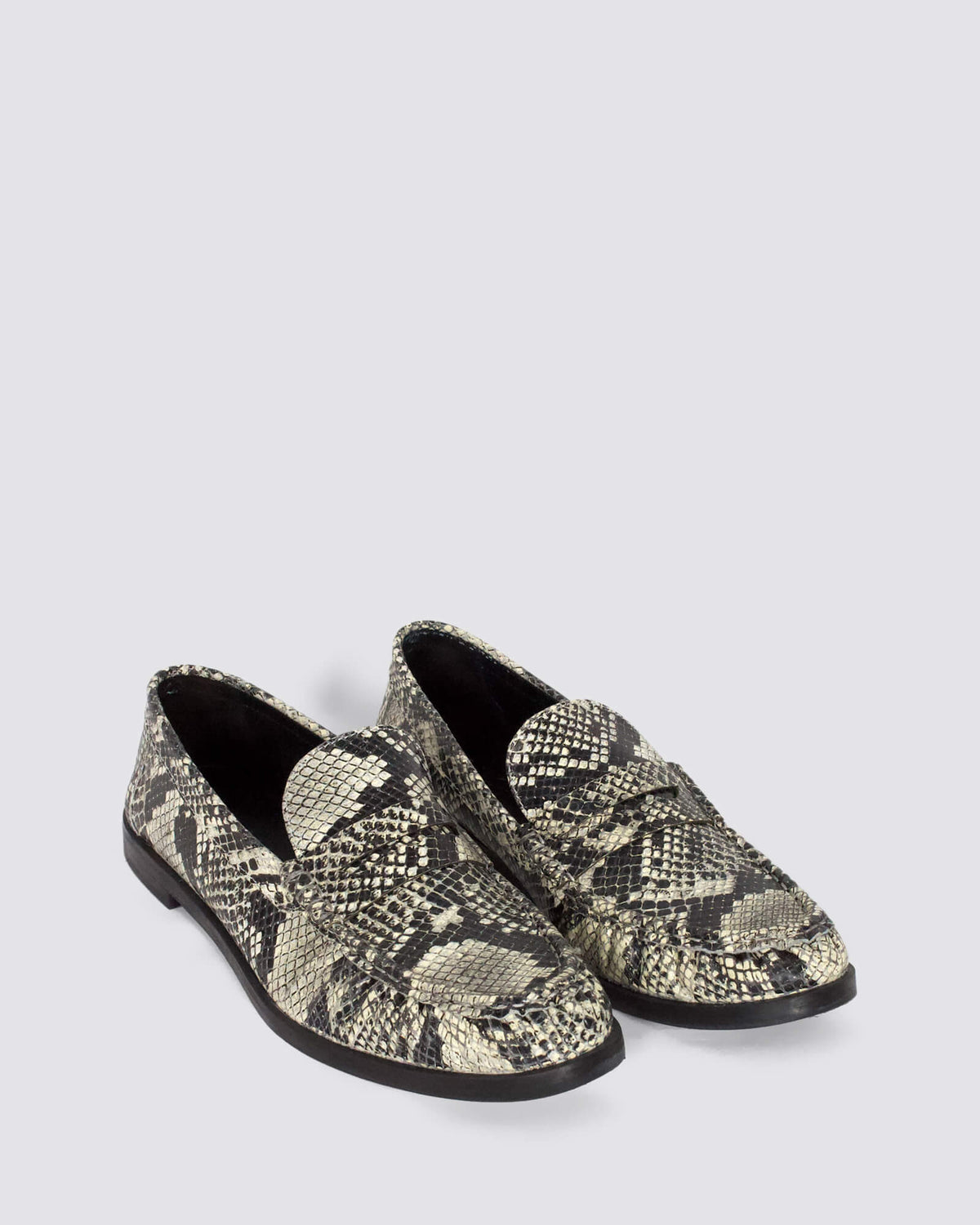 CINQ LOAFERS PYTHON LEATHER
