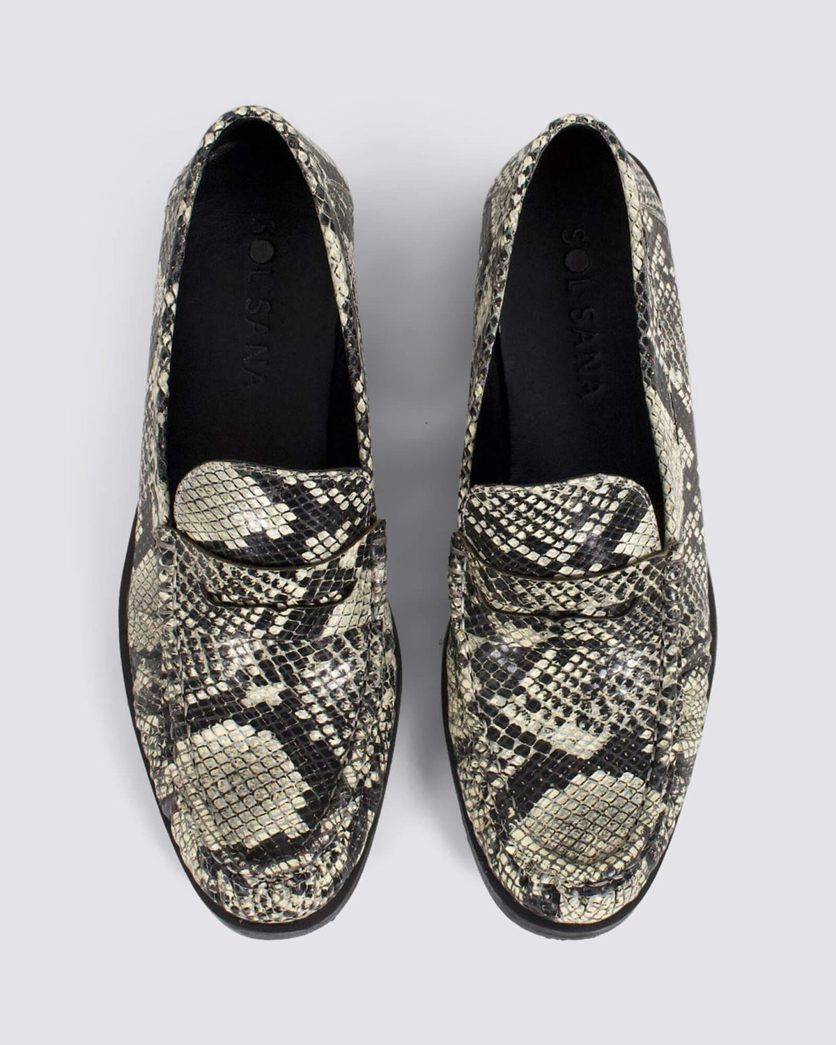 CINQ LOAFERS PYTHON LEATHER