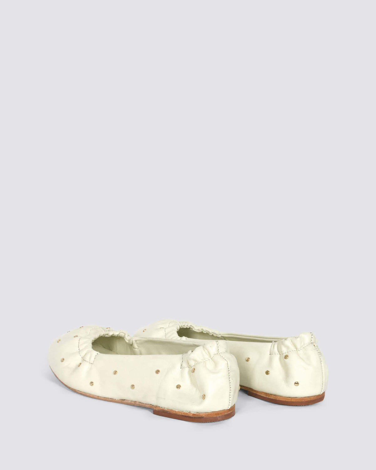 MONTAGINE BALLET FLATS WHITE/GOLD