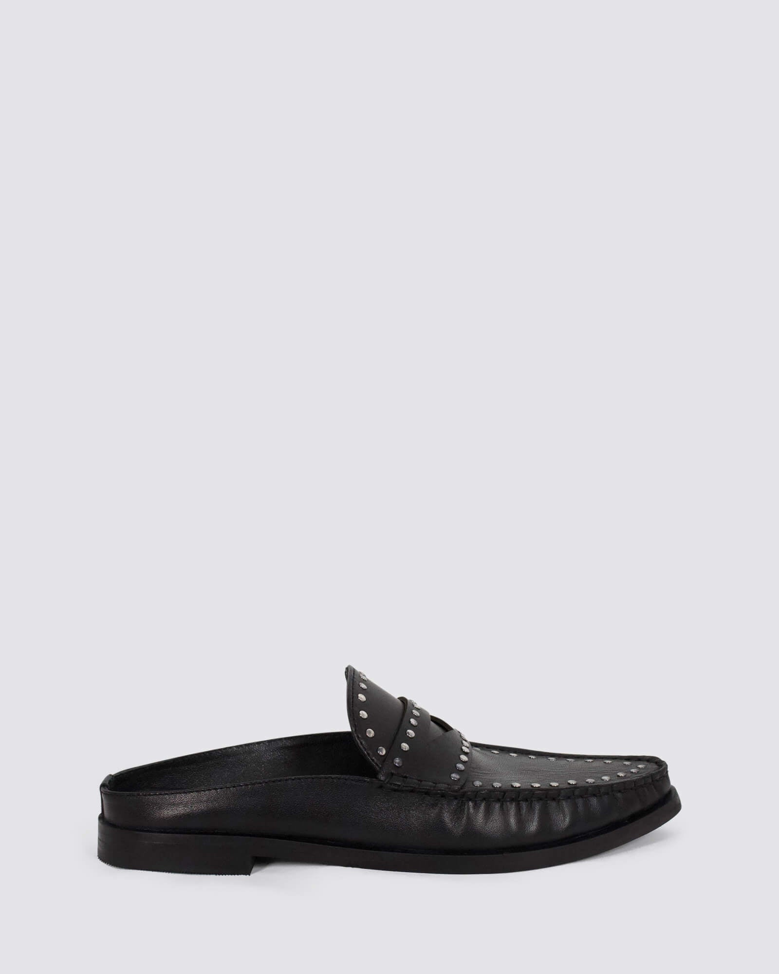 ROSIERS LOAFERS BLACK/SILVER LEATHER