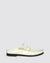 ROSIERS LOAFERS OFF WHITE/SILVER LEATHER
