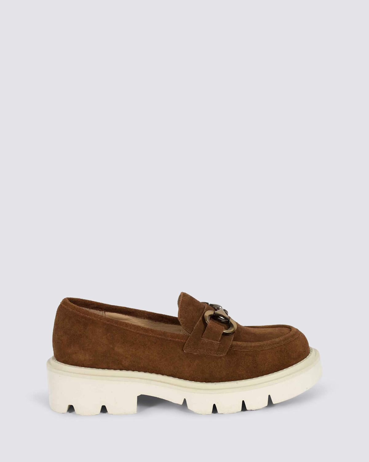 PARGO LOAFERS DARK TAN SUEDE