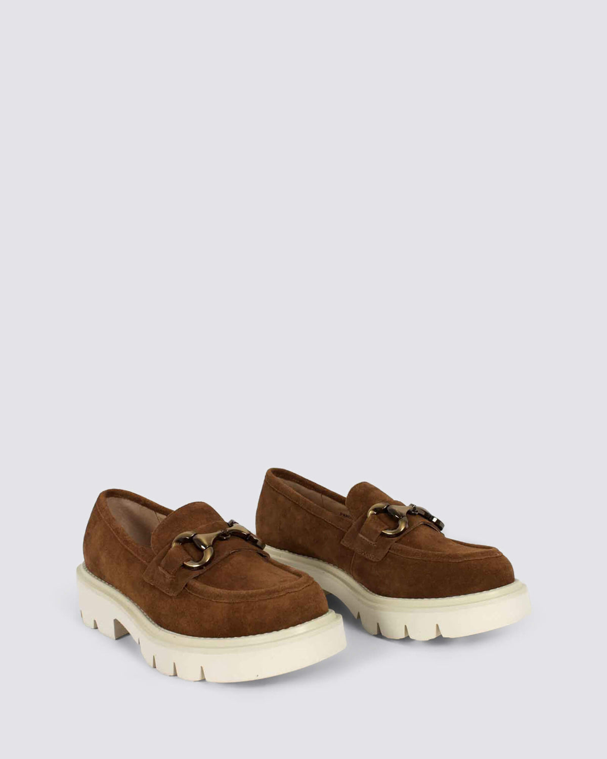 PARGO LOAFERS DARK TAN SUEDE
