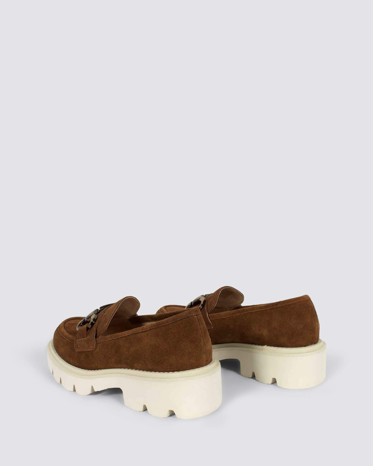 PARGO LOAFERS DARK TAN SUEDE