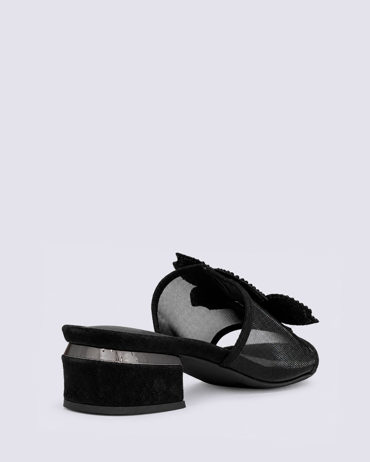 TINKETT HEELS BLACK SUEDE/JEWEL