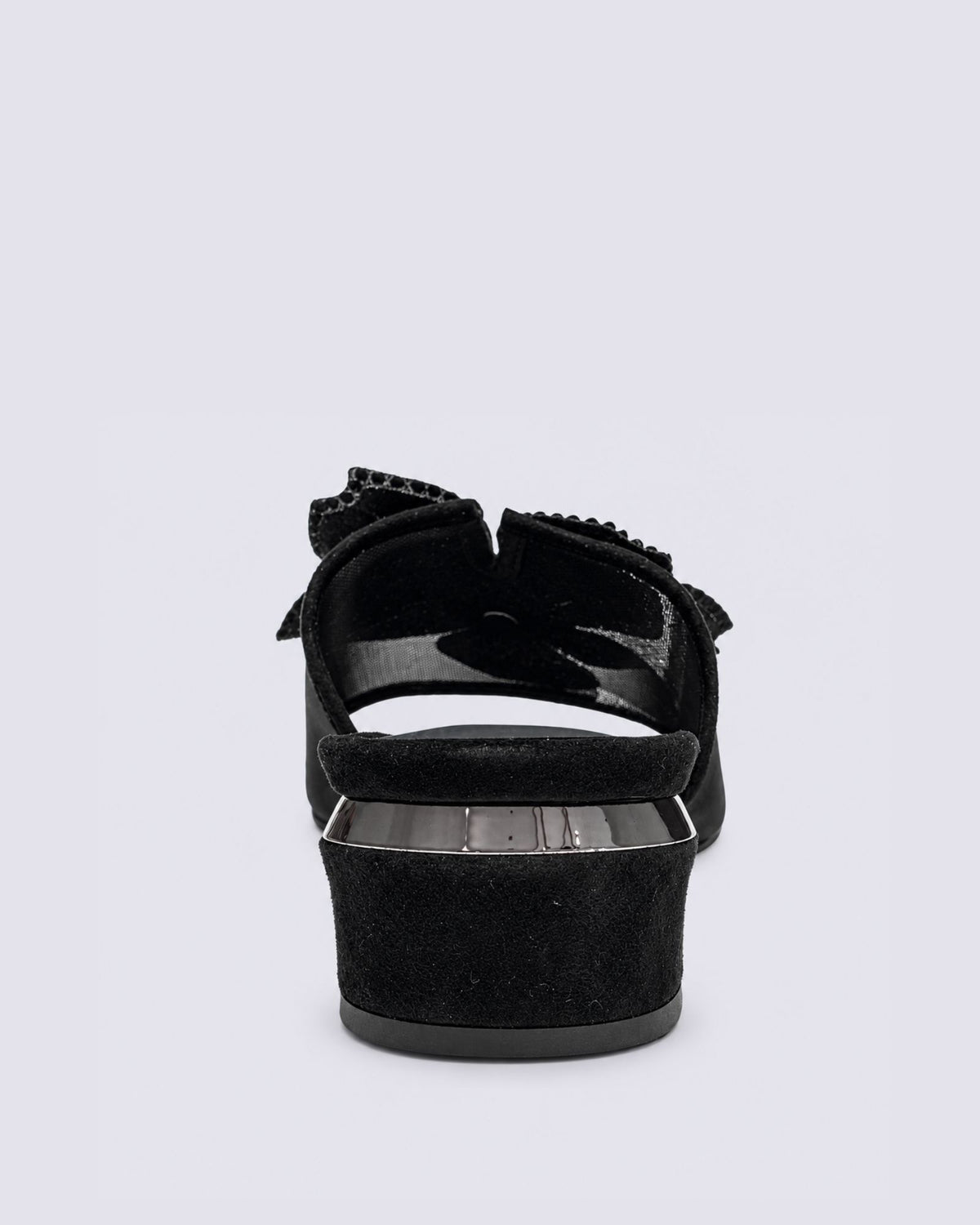 TINKETT HEELS BLACK SUEDE/JEWEL