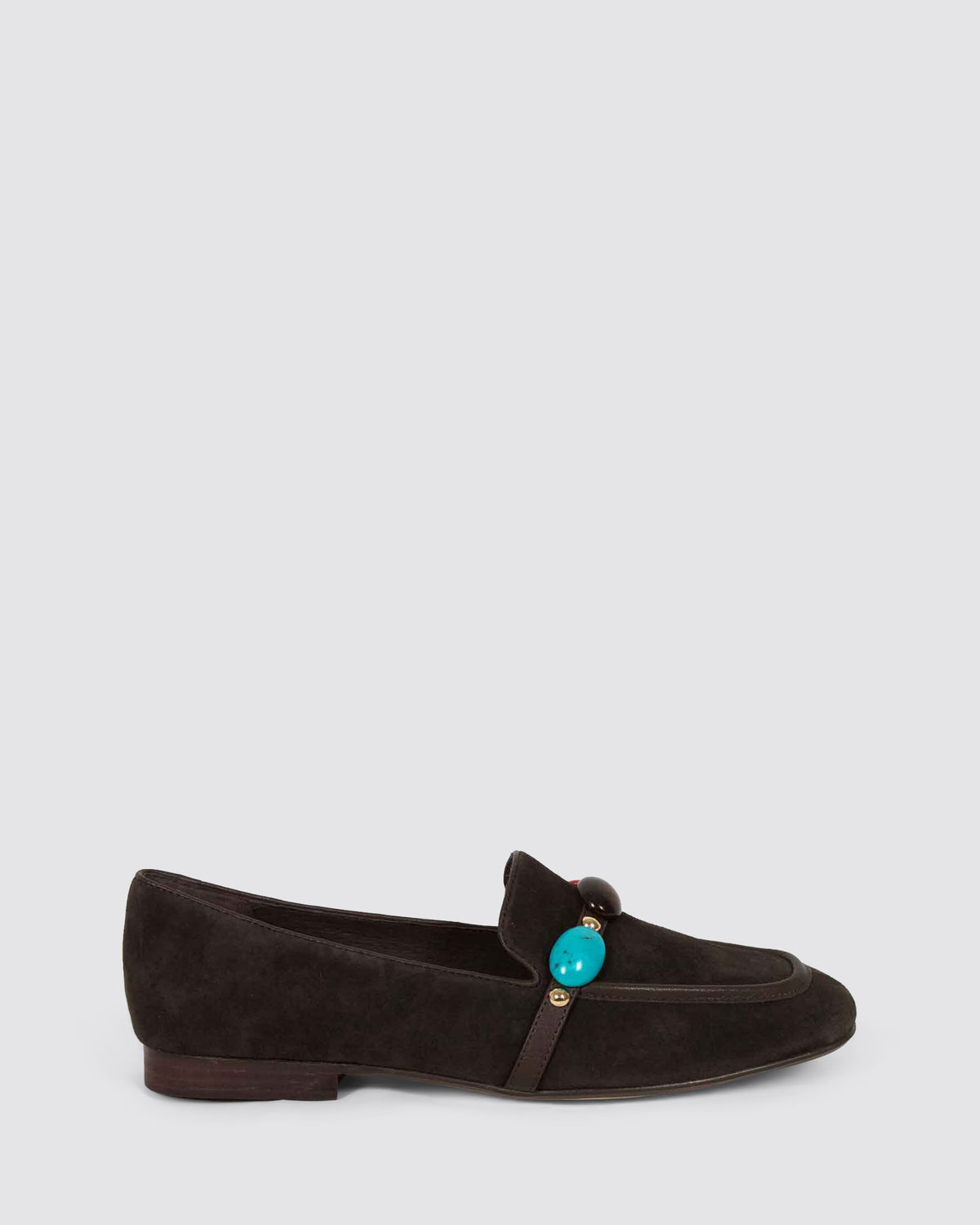 MIKKY LOAFERS CHOCOLATE MULTI