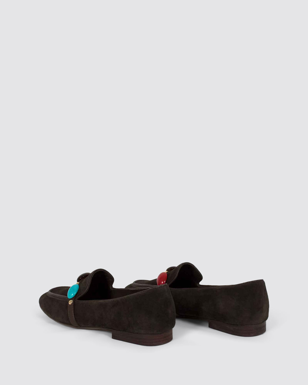 MIKKY LOAFERS CHOCOLATE MULTI