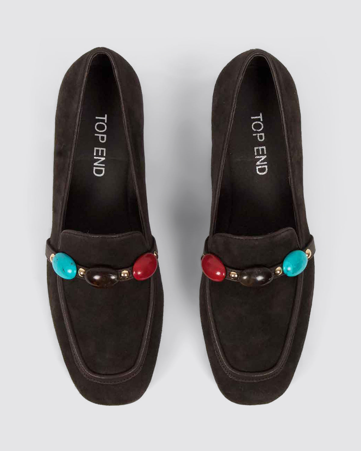 MIKKY LOAFERS CHOCOLATE MULTI