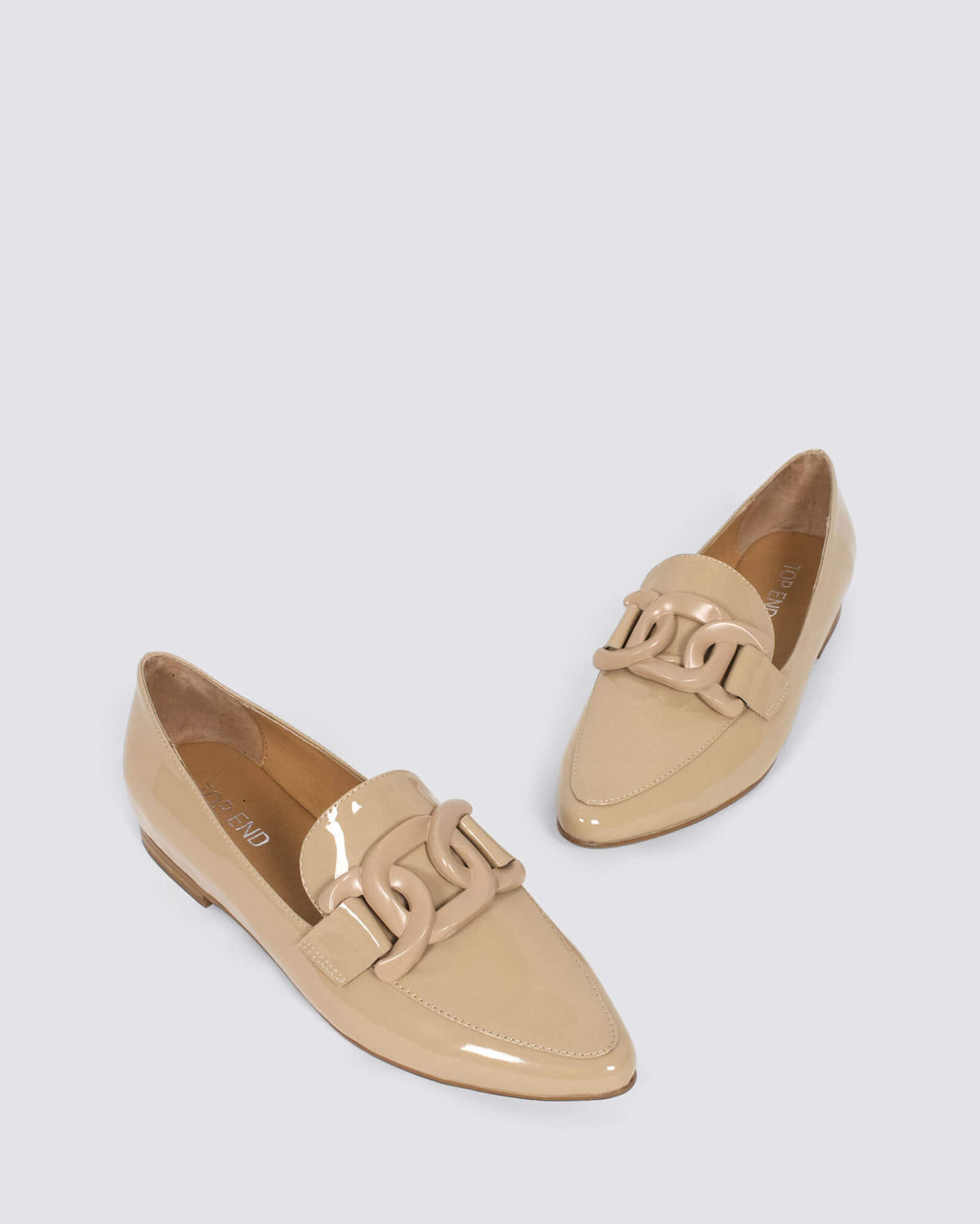 SOCORO LOAFERS CAMEL PATENT