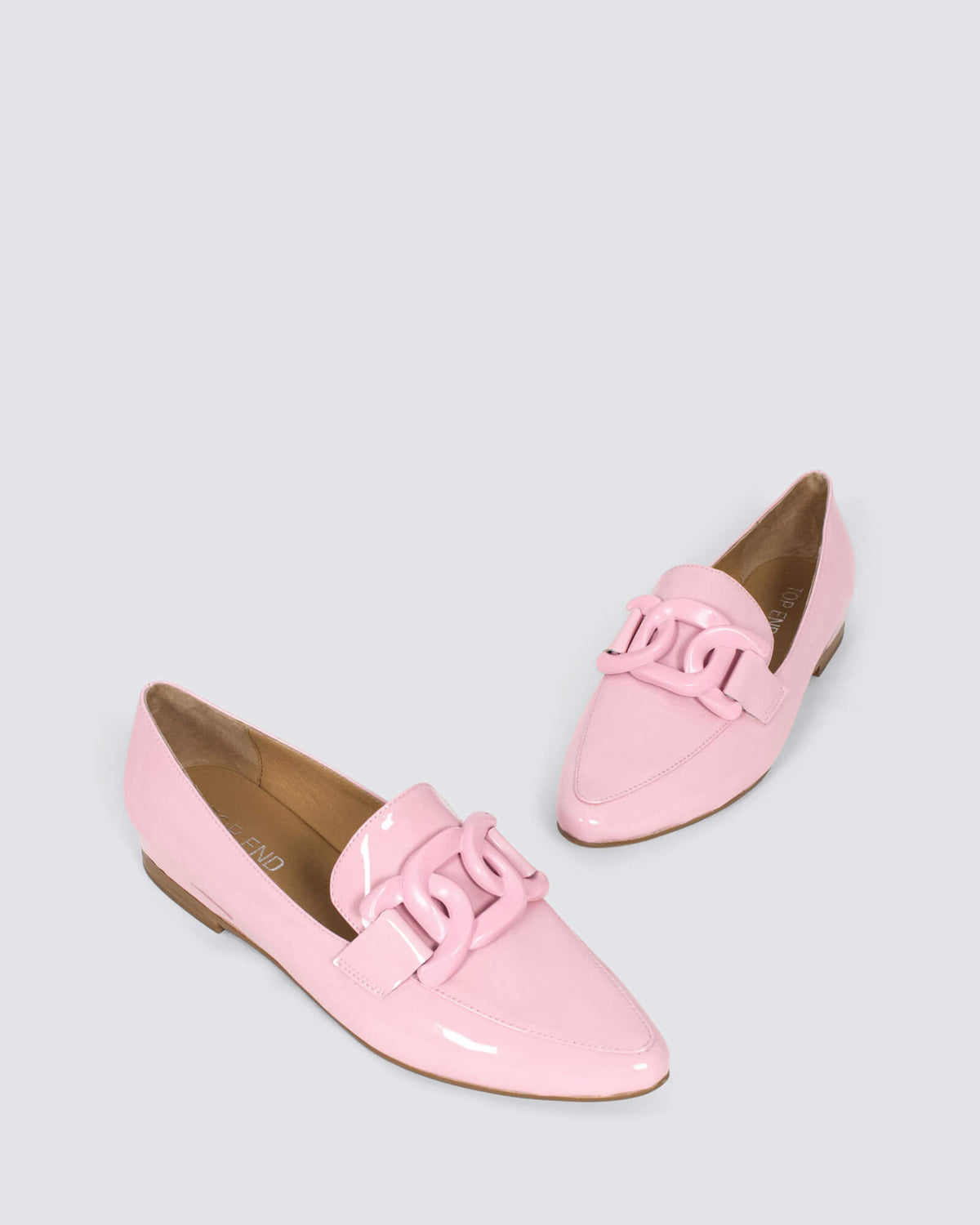 SOCORO LOAFERS PINK PATENT